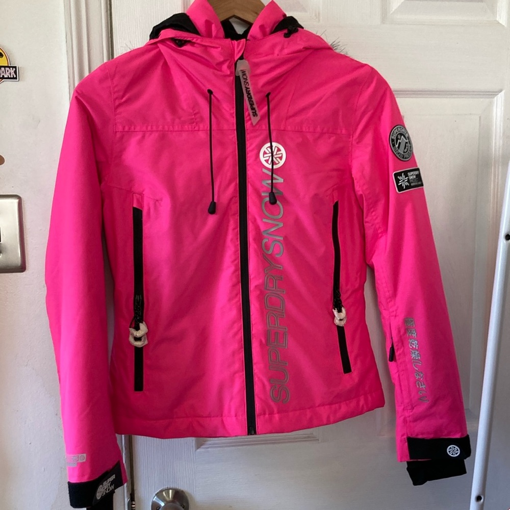 Superdry Snow/Skiing/Snowboarding Pink Jacket BNWT
